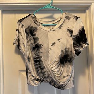 Tie-dye crop top